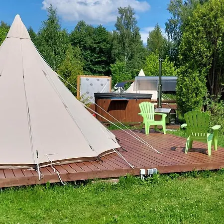 Holiday home Fluffy Horns - Kempings Pukainie Ragi Plienciems